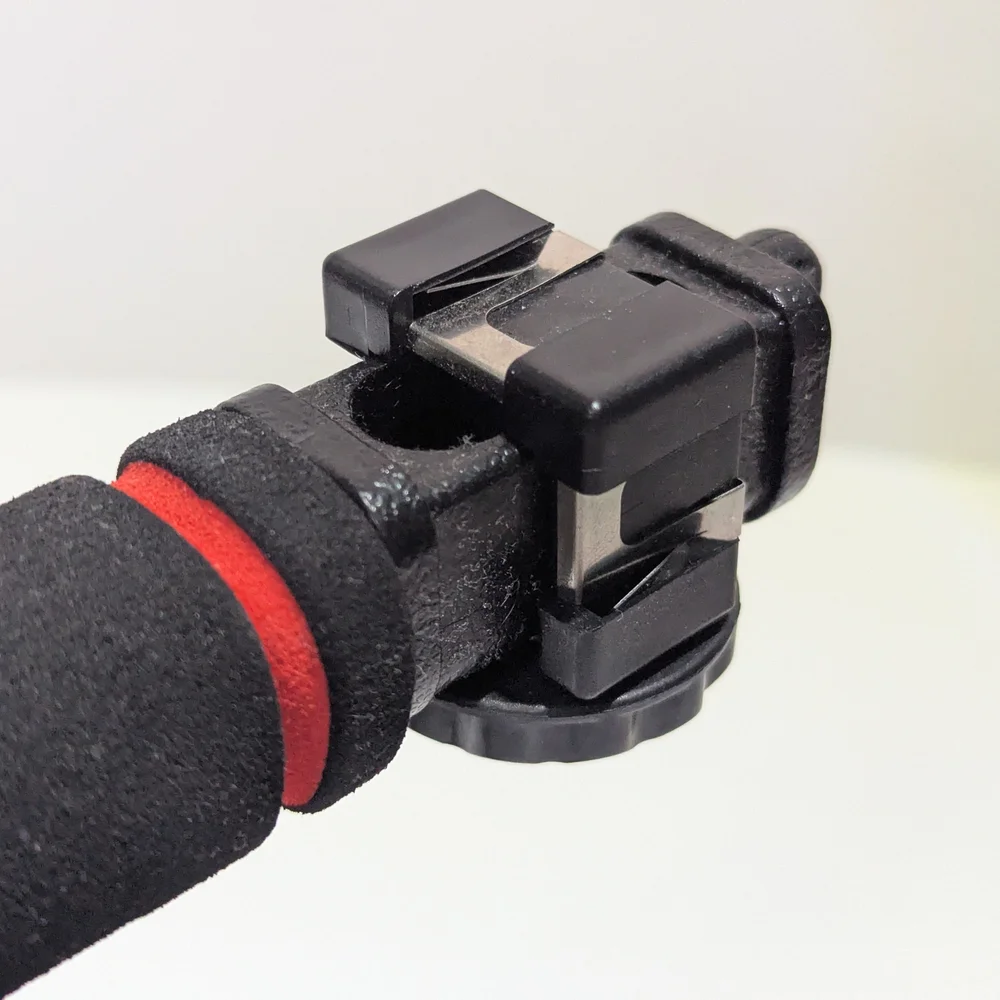 Black and Red Camera Stabilizer Handle